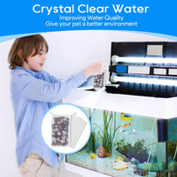 10pc Filter Media Bags for Aquarium - 2.4"x4" - 15pack / White - image 3