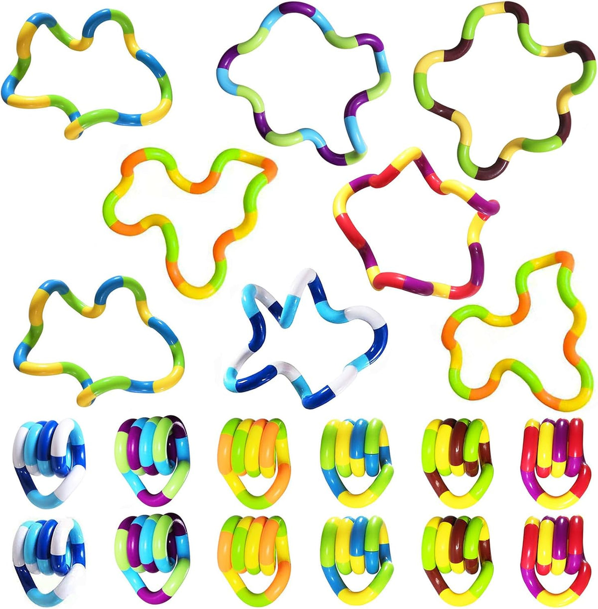Sensory Fidget Toys, Boys, Girls for Relaxation - 20PCS
