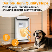 Cat Door for Wall, Energy Efficient Pet Entry Door – Essentials for Cats - Medium - image 4