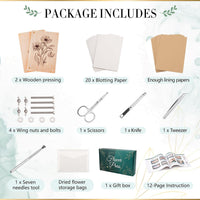 Aboofx Wooden Flower Pressing Kit - 10.8" x 6.9" 6 Layers - image 3
