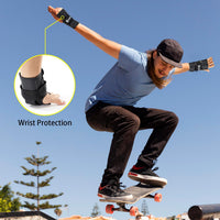 Tanden Wrist Guards for Skating Protective Gear Adult and Kids Wrist - Small - image 4