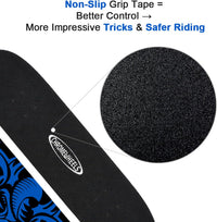 ChromeWheels 31 inch Skateboard Double Kick Skate Board Cruiser - Blue - image 3