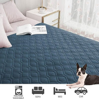 Ameritex Waterproof Blanket Reversible Dog Bed Cover Pet Blanket for Furniture Bed Couch Sofa