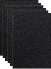 6 Pack Charcoal Cat Litter Box Replacment Filter Hooded Cat Litter - VN Filters