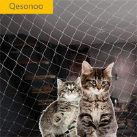 Cat Balcony Net Cat Anti-Fall Fence Net Dog Fence Nets Transparent - 10 x 33 ft - image 4