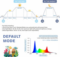 hygger Aquarium Programmable LED Light - 60W - 36in~42in - image 3