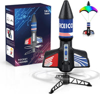 Rceico Rocket Launcher, Model Rocket Kits with Launch Set - Black