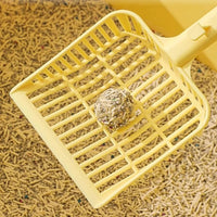 Cat Scooper for Litter Box, Cat Litter Scoop, Kitty Litter Scoop, Cat Poop Collector, All in One Litter Scoop Pet Litter Sifter (White)