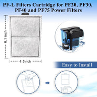 Pryitier 16 Pack PF-L Filter Cartridges Compatible with PF20 - 9 Pack - image 2