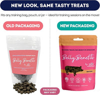 Training Treats for Dogs - Soft Salmon - Low Calorie Dog Training Treats for Sensitive Stomachs with Single Source Premium Protein, Corn Free, & Soy Free Formula - 10 oz