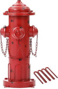 24"H Metal Fire Hydrant for Dogs to Pee On - 16"