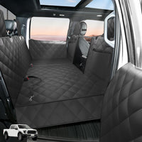 Back Seat Extender for Dogs - XL - For F150 / Ram1500 Crew Cab Truck / Black