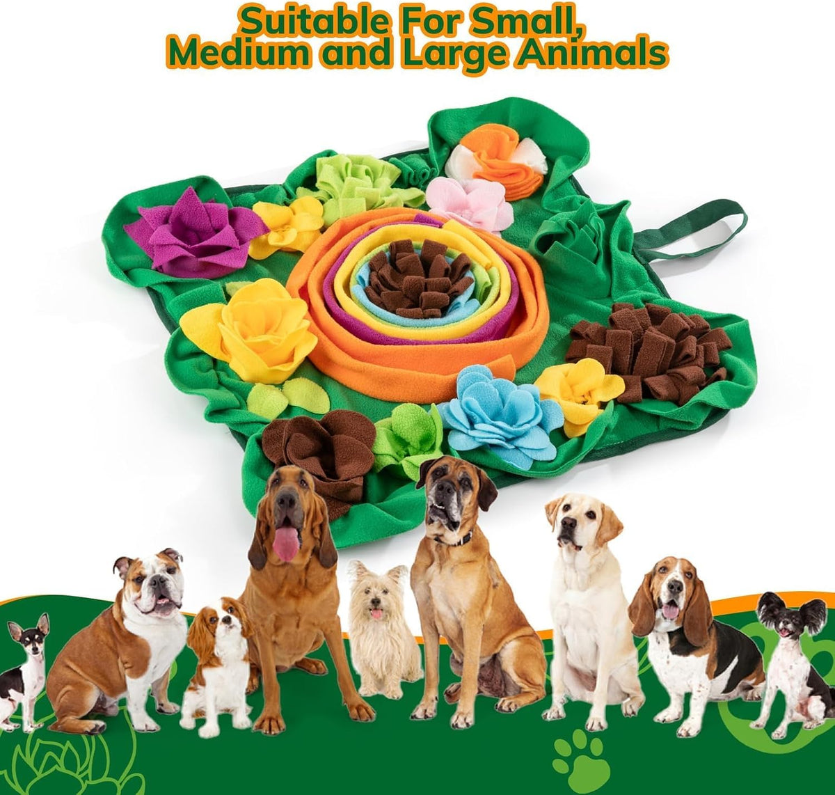 Snuffle Mat for Dogs -Interactive Dog Toys to Keep Them Busy - image 4