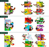 beiens Baby Books Toys, Tummy Time Touch and Feel Sensory Toys for Infant – Fun for Kids & Family - 3 IN 1 - image 2