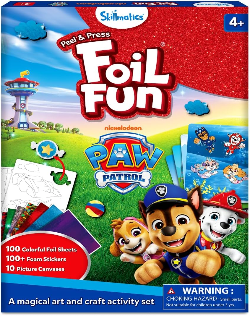 Skillmatics Foil Fun Bugs & Butterflies, Foil Art - 2. PAW Patrol