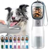Portable Water Bottle for Small Dogs - Gray / 20oz