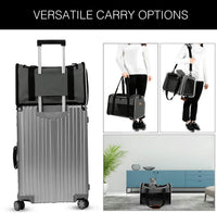 Cat Carrier, Portable Foldable Dog Pet Carrier - 19.7"L x 12.0"W x 12.0"H / Brown - image 4