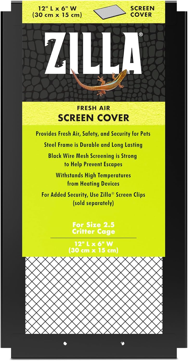 Zilla Fresh Air Screen Cover - 12" x 6"