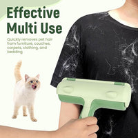 Roller Pet Hair Remover - Cat and Dog Hair Remover for Furniture, Couch, Carpet, Clothing and Bedding - Portable, Multi-Surface Fur Removal Tool