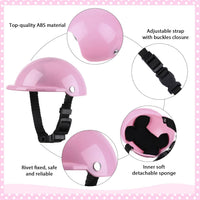 Frienda Dog Helmet and Goggles - S / Pink - image 3