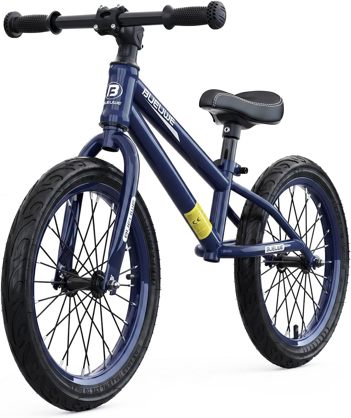 16 Inch Balance Bike for Big Kids Aged 4-8 Boys & Girls – Fun for Kids & Family - Blue