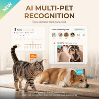 Yuno AI Smart Automatic Cat Feeder with 2K 360° Camera Auto-Track - image 2