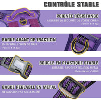 AUROTH Dog Harness for Large Dogs - Purple / S(Neck:14-21",Chest:20-31"),18-35 lbs - image 3