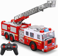 14" RC Fire Truck Big Remote Control Toy Fire Truck for Kids – Fun for Kids & Family