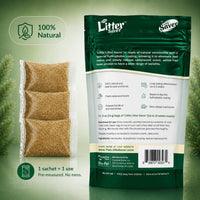 Little Litter Saver | a New Generation Of Cat Litter Box Deodorizer | Unique Slow Release Formula | - Cedar - image 2