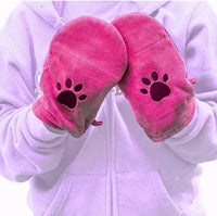 Penny & Niko Microfiber Pet Towel Mitts - Standard - 2 pack / Pink - image 4
