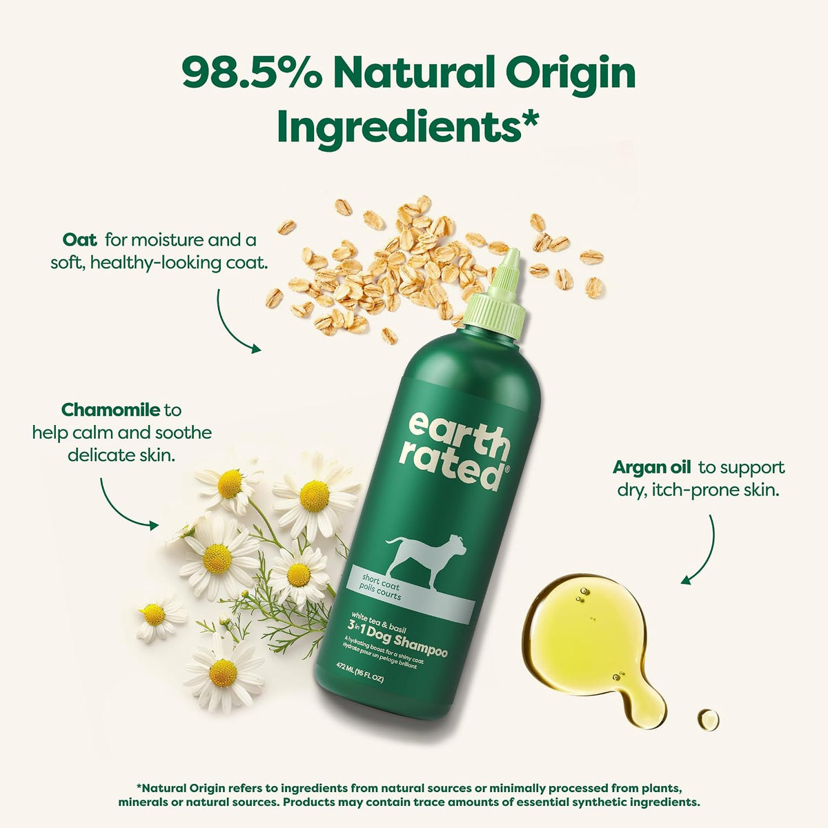 Earth Rated Deshedding Hypoallergenic Dog Shampoo & Conditioner - Soothing Shampoo - image 3
