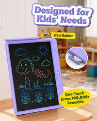 10 Inch LCD Writing Tablet for 3-8 Year Olds - Purple / 12 inch - image 4