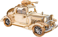 ROBOTIME Big Ben 3D wooden puzzle model with LED light - view 2