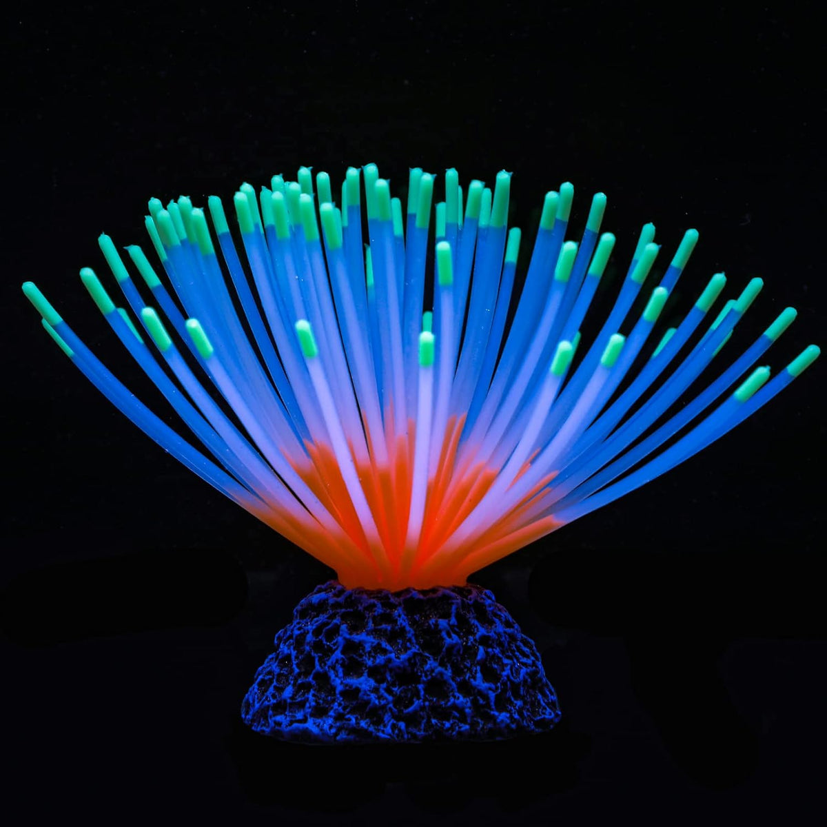 Uniclife Aquarium Imitative Rainbow Sea Urchin Ball Artificial - Green Sea Urchin