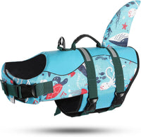 ASENKU Dog Life Jacket, Pet Safety Vest for Swimming & Boating - X-large / Ocean - image 2