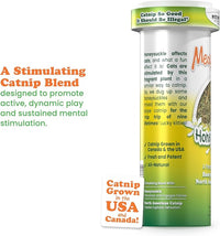 Meowijuana Honey Bee Bundle | Get Buzzed Honey Bee Wand Toy and Honeysuckle Haze Catnip Blend | Promotes Play and Cat Health | Includes North American Organic Catnip
