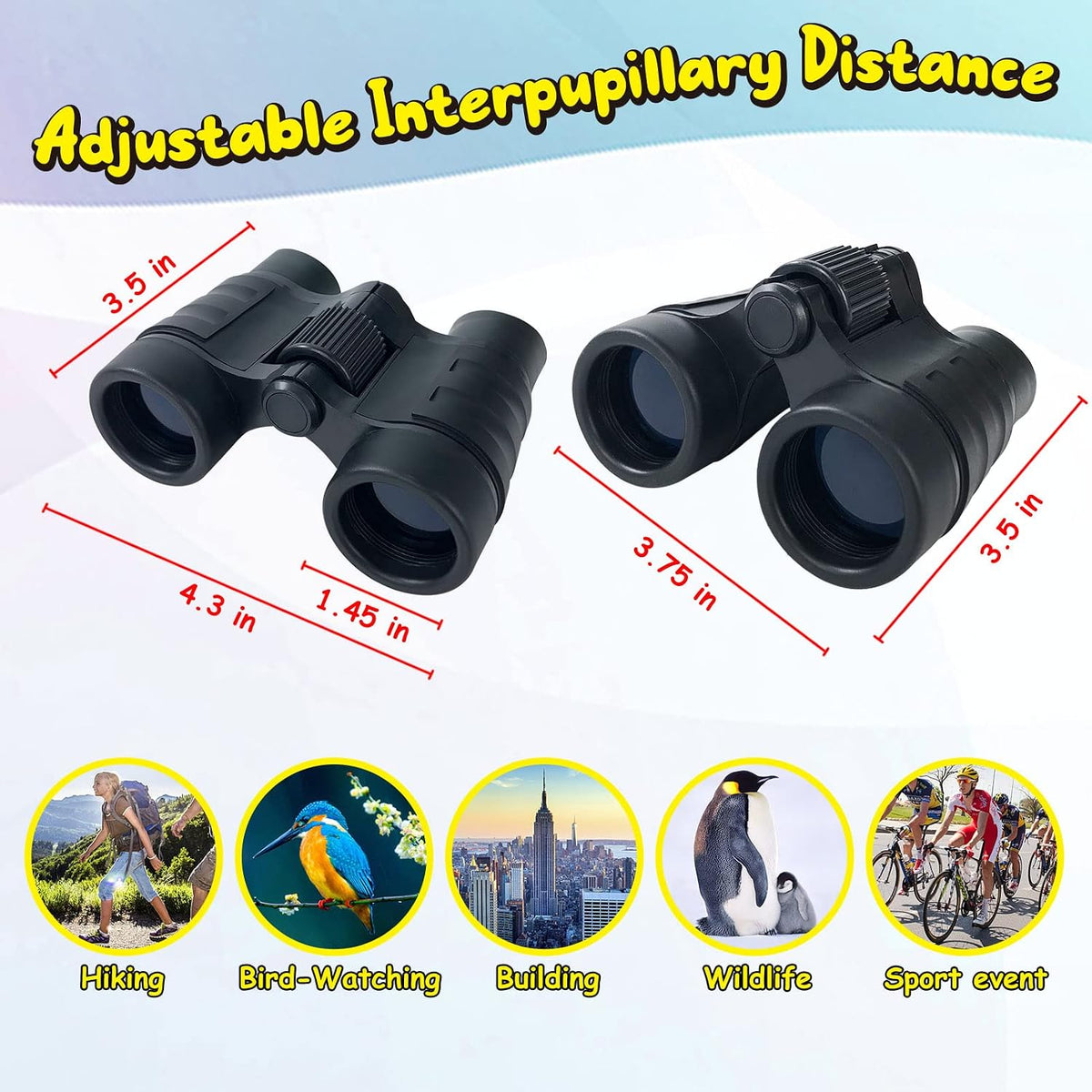 ESSENSON Binoculars for Kids - black - image 3