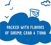 Purina Friskies Party Mix Cat Treats, Beachside Crunch, Made with Ocean Whitefish, Crunchy Cat Treats for Adult Cats, 20-Ounce Resealable Canister (Pack of 4)
