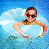 Bestrip Pool Floats Adult Size for Kids Age 8-12 Adults Inflatable - Blue & Pink - image 4