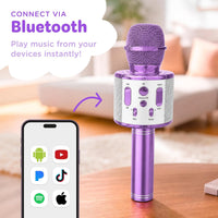 Move2Play, Kids Karaoke Microphone - Lavender - image 3