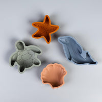 BLUE GINKGO Silicone Beach Toys - Blue - image 4