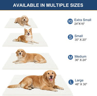 OLANLY Dog Door Mat for Muddy Paws 30x20 - 59" X 35" / Ivory - image 2