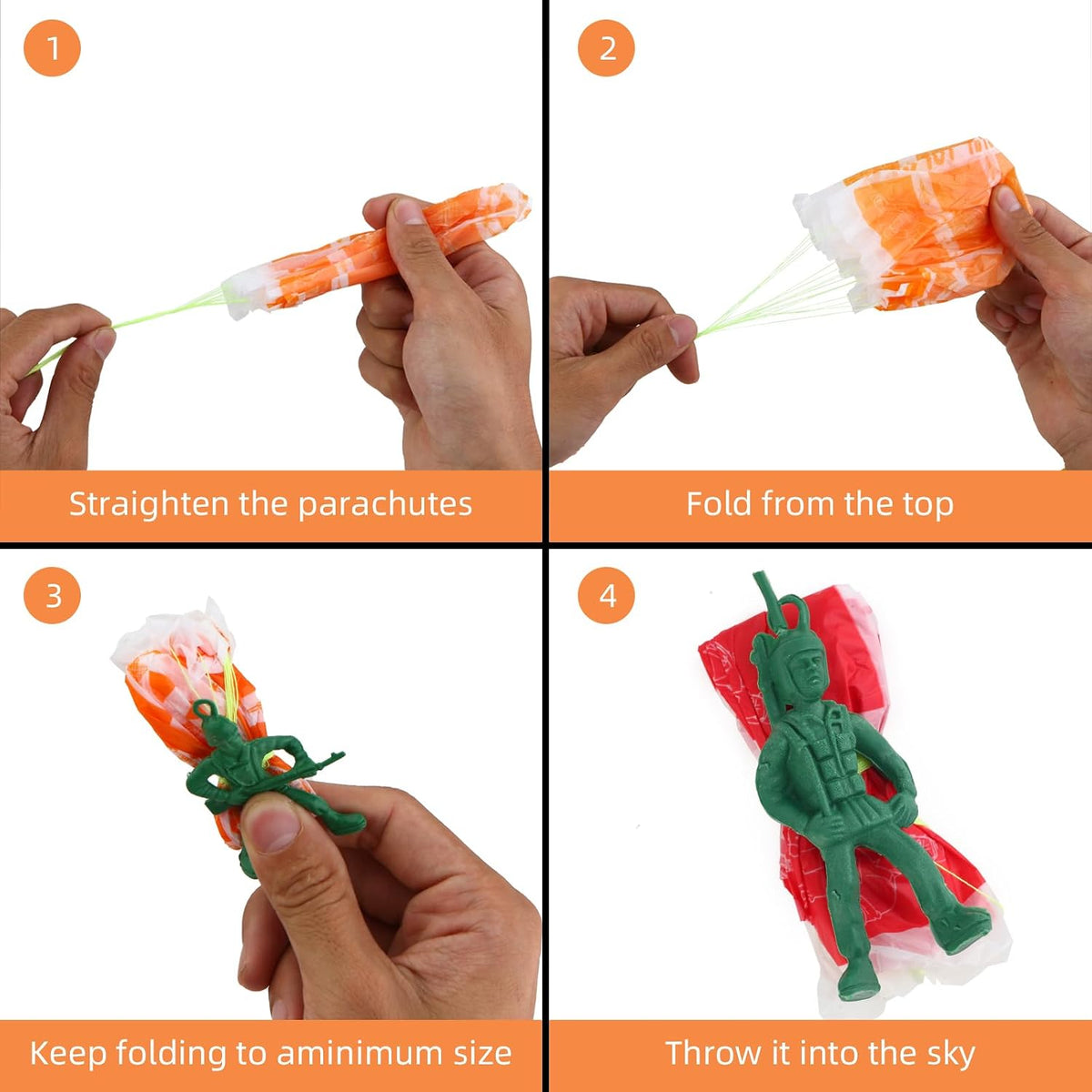 Manmel 40PCS Parachute Toy - image 4