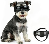 Dog Sunglasses for Extra Small Breed UV Protection Windproof XS Dog - Medium / Black