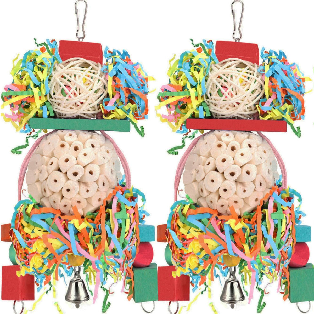 Bird Toys, Cockatiel, Conure, Love Birds, Parakeets - Medium A
