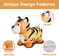Bouncy Pals Bull Hopping Horse - Tiger - image 3