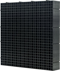 LINLAN 4 Pieces 11.8x11.8in Aquarium Grid Plastic - L 8pcs