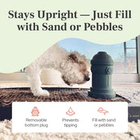 Small Dog Fire Hydrant 4x7 Silicone Soft Potty Training Aid for Small - Yellow - image 2