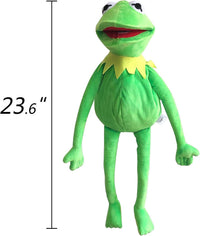 Kermit Frog Puppet with Puppet Control Rod & 50 Pcs Kermit The Frog - Green With Rod - image 2