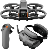DJI Avata 2 Fly More Combo, FPV Drone With Camera 4K – Fun for Kids & Family - Fly More Combo (1 Battery)
